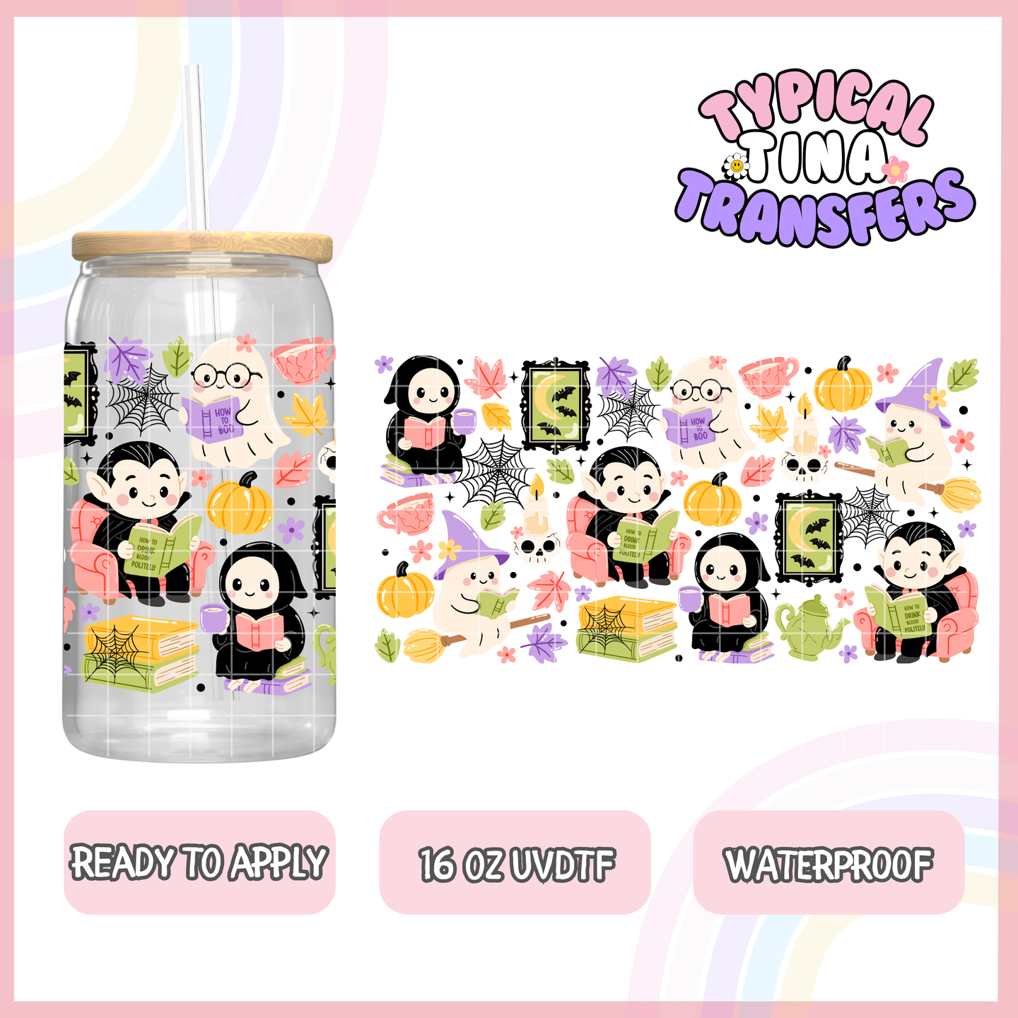 UVDTF #8210 | 16oz UVDTF Wrap | POD